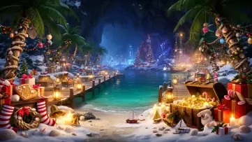 Pirate Cove sample background