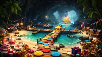 Pirate Cove sample background