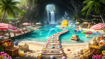 Pirate Cove sample background