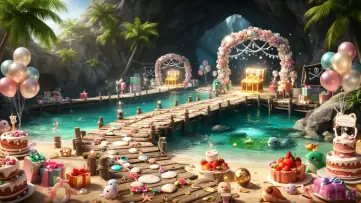 Pirate Cove sample background