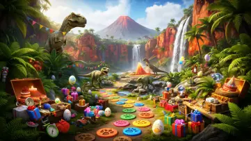 Dino Valley sample background