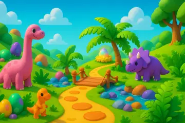 Dino Valley sample background