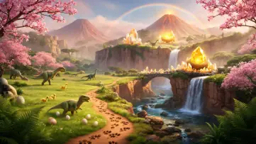 Dino Valley sample background