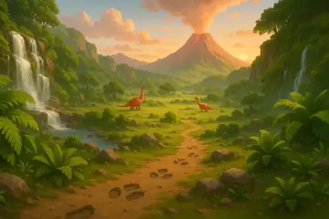 Dino Valley sample background