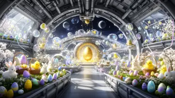 Space Station sample background